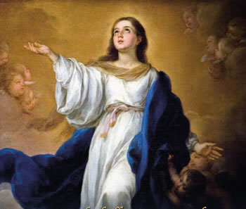 La Inmaculada Concepción, por
Bartolomé Esteban Murillo - Museo del
Hermitage, San Petersburgo (Rusia)